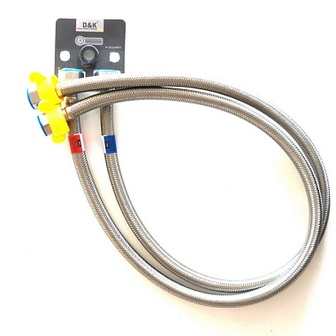 Подводка D&K гибкая гайка 1/2- гайка 1/2 80 см DC1250071*