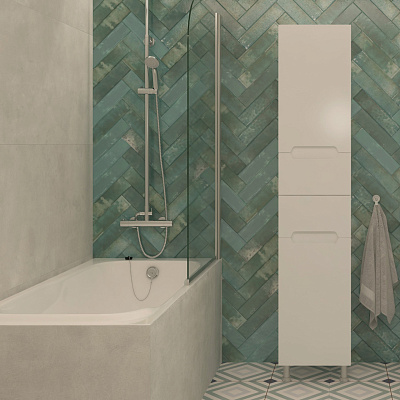 Пенал-шкаф Eva Gold Paola 35 напольный