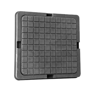 Люк ЛКПП малый квадратный серый