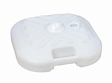 Подставка для зонта Garden Story пластик квадратная белая 58