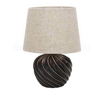 Светильник Lucia Зефиро настольный темный шоколад/белый 40W E14 369