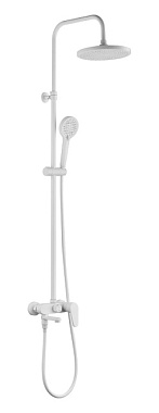 Душевая система Esko Kazan White со смесителем ST225KZW