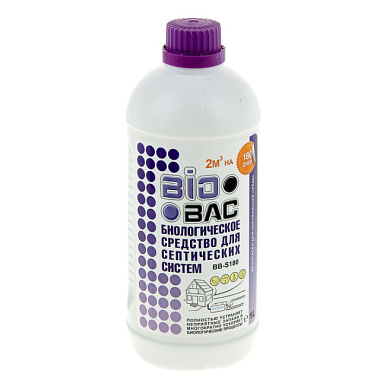 Биологическое средство BioBac для септических систем 1 л BB-S180