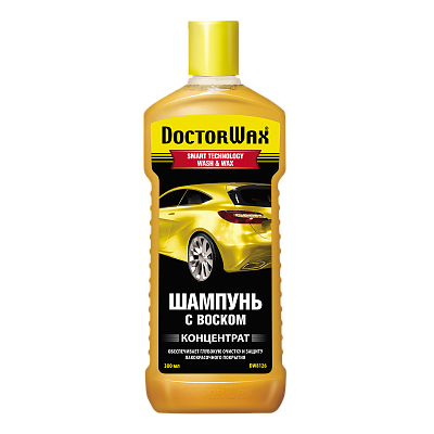 Автошампунь с воском концентрированный 300 мл DW8126**