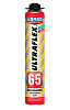 Пена монтажная Krass Ultraflex 65 всесезонная пистолетная 0,8 л 9591615