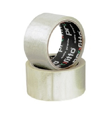 Клейкая лента Profitto упаковочная прозрачная инд. упаковка 48 мм * 55 м, 38 мкм 55755