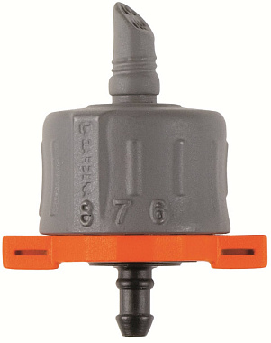 Капельница Gardena концевая регулируемая, уравнивающая давление 5 шт. в блистере 08316-29.000.00*