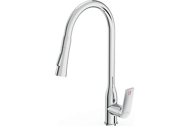 Смеситель Tokito Mitsuishi для кухни с выдвижной лейкой TOK-MIT-1013