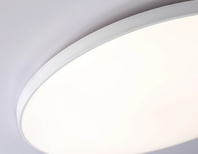 Светильник светодиодный Ambrella Orbital FZ1223 WH белый без ПДУ IP44 43W 4200K D455*60