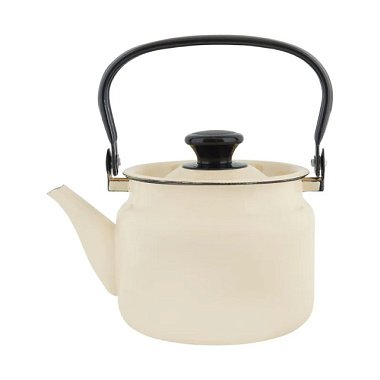 Чайник КМЗ эмалированный цилиндрический без рисунка 2 л 42704-102