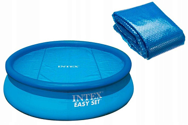 Тент Intex прозрачный на бассейн, d=244 см 29020