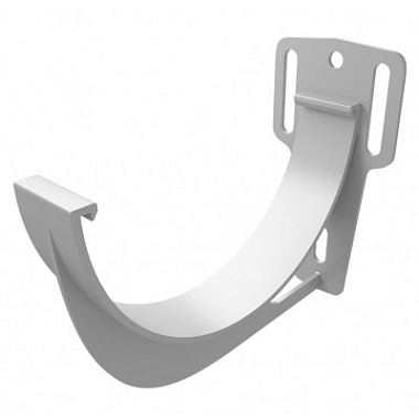 Кронштейн желоба Grand Line slider ПВХ GL 120/90 RAL 9003 Белый 00104235