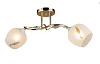 Люстра потолочная Milosh Gold Е27 2*60Вт H230*D580 мм 0658CL-2GD