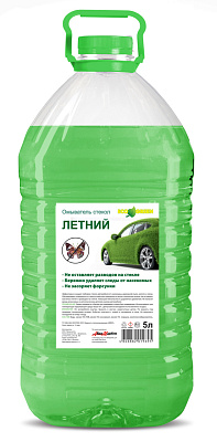 Омыватель стекол EcoGreen летний зеленый 5 л 715526