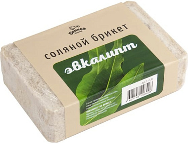 Брикет соляной Банная линия Эвкалипт 1,2 кг 11-535