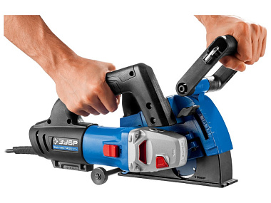 Штроборез (бороздодел) Зубр ЗШ-П30-1400 ПСТ макс. глуб. паза 30 мм, 125 мм