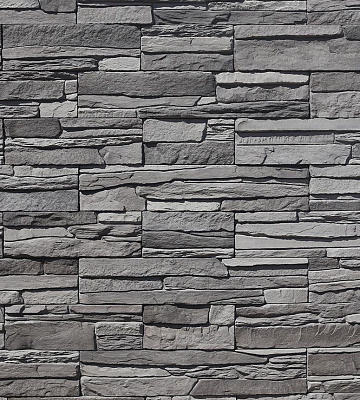 Декоративно-облицовочные изделия White hills Норд Ридж брик черно-серый без шва 0,5 м²  278-80