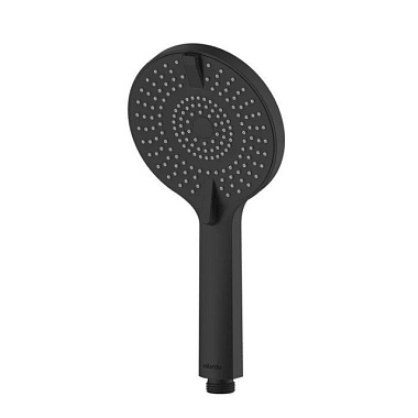 Лейка Milardo Rora для душа черная ROR4FBRM18