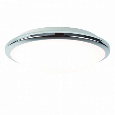 Светильник потолочный MaxLight Cast 82 Chrome для ванных комнат круглый IP44 не поворотный MR16 хром