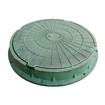 Люк круглый легкий Тип Л (А 30) H90 зелёный