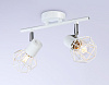 Спот настенно-потолочный Ambrella TR8628/2 WH/CH белый/хром E27*2 max 40W 260*91*175