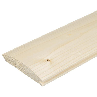 Блокхаус хвоя сорт АВ 28*146*3000 мм (3 шт.)*