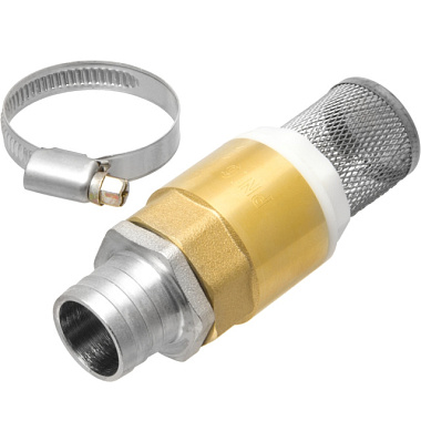 Комплект MasterProf для подключения обратного клапана к всасывающему шлангу 1" ДС.071797