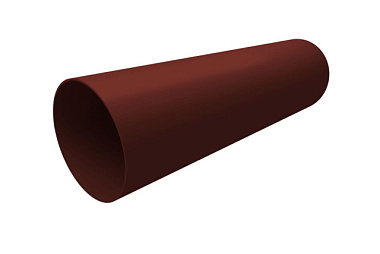 Труба Grand Line ПВХ стандарт GL 120/87 3 м RAL 8017 Шоколад 00104238