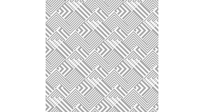 Коврик Вилина напольный из вспененного ПВХ Геометрия серая 0,65*12 м 7107-geometry-grey