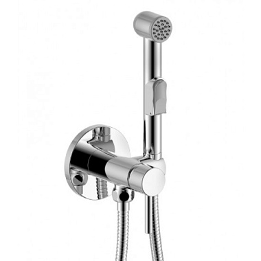 Смеситель Rossinka одноручный с гигиеническим душем, встраиваемый, хром 25 мм Х25-51