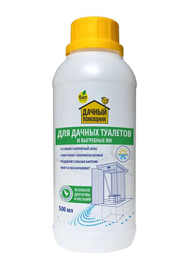 Средство Био-Комплекс Дачный Помощник для дачных туалетов и выгребных ям 500 мл