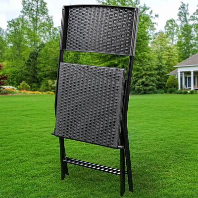 Набор мебели Garden Story Ola Dom складной антрацит ЭП 873147