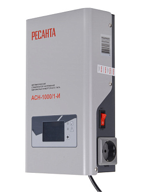 Стабилизатор Ресанта АСН-1000/1-И однофазный инверторный 63/6/156