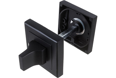 Завертка квадратная к ручкам Rucetti RAP WC-S BL черный