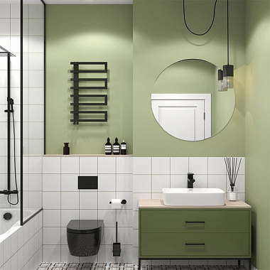 Плитка настенная Axima Вегас матовая белая люкс 20*20 см