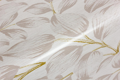 Клеенка Dasch Mirror Бежевый стебель 140 см M82017A 14493