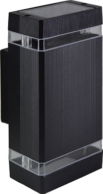 Светильник уличный MaxLight Cast 402 Black 2*GU10 IP65 черный 110*100*230 мм