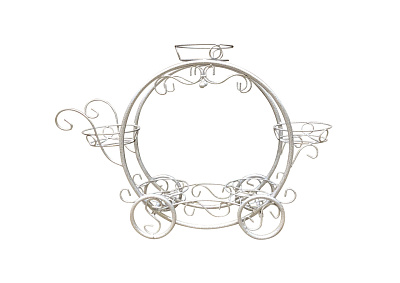 Цветочница Карета мини на 5 горшков 16010405/16010105