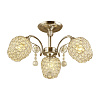 Люстра потолочная Milosh Bronze Е27 3*60Вт H340*D545 мм 0415CL-3AB