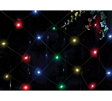 Сеть Эра на солнечной батарее мультиколор 150 LED 2 м*1,35 м ERAUF024-16 