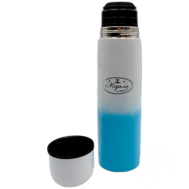 Термос Мерали Z1-500 нерж сталь кнопка 0,5 л 226796