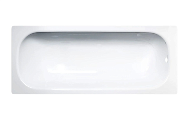 Ванна Donna Vanna 160*70 см*2,3 мм стальная c антибактер покрытием с опорной подставкой DV-65901