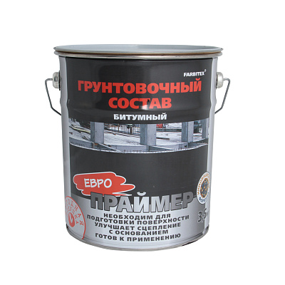 Праймер Farbitex битумный 3,5 кг 