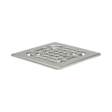 Решетка Орио для трапа нержавеющая 100*100 мм Р-1010