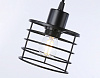 Светильник подвесной Ambrella TR8081/3 BK в стиле лофт черный E27*3 max 40W D372*1170***