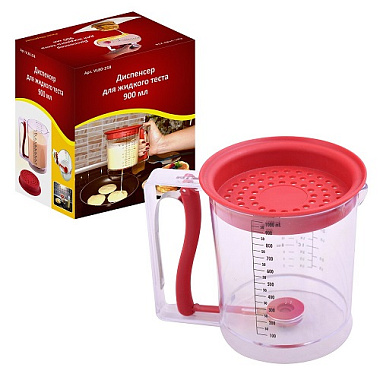 Диспенсер для жидкого теста 900 мл*