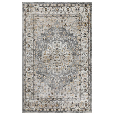 Ковер Adeline Прямоугольник 1,6*2,3 м GREY/WHITE HG228