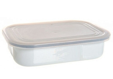 Лоток Лысьвенские эмали эмалированный с капроновой крышкой 0,8 л 2506