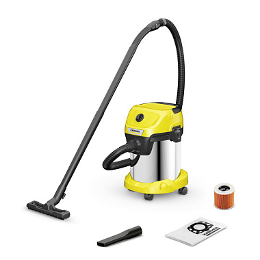 Пылесос Karcher WD3 S V 17/4/20 хозяйственный 1.628-135.0
