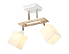 Люстра Ambrella TR9501/2 WH/FGD/FR белый/зол./белый матовый E27/2 max 40W 510*100*270